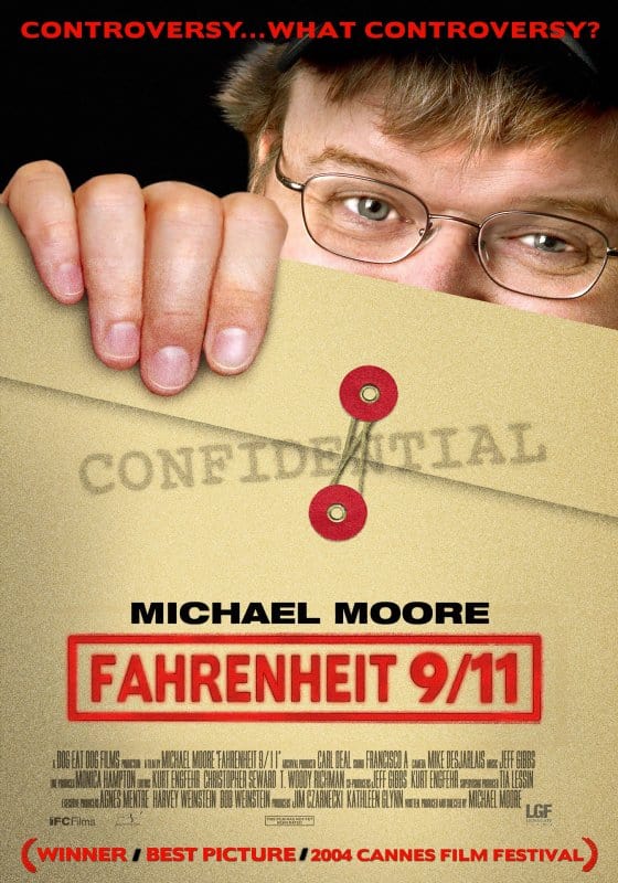 fahrenheit 9/11 movie poster