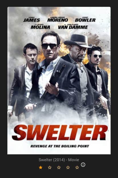 Swelter movie poster